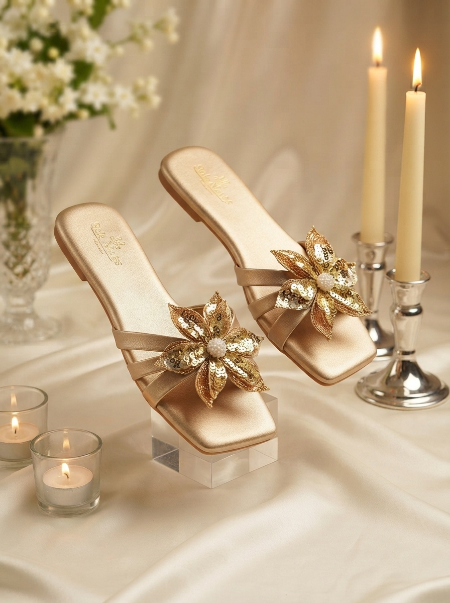 Gold bloom flats