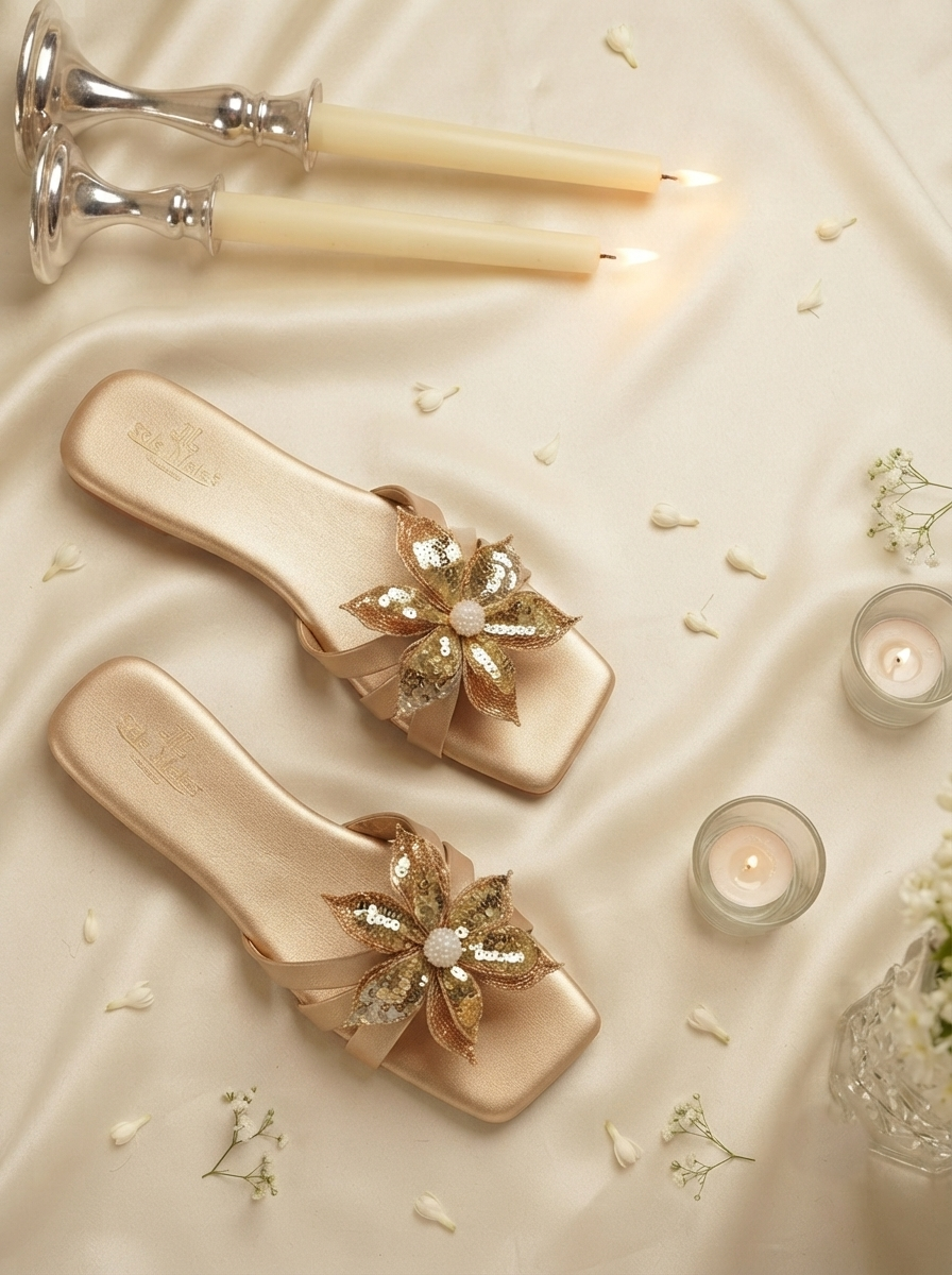 Gold bloom flats