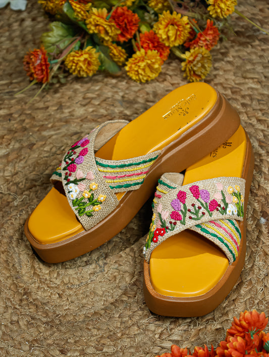 Garden Bloom Cross strap